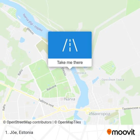 Карта 1. Jõe