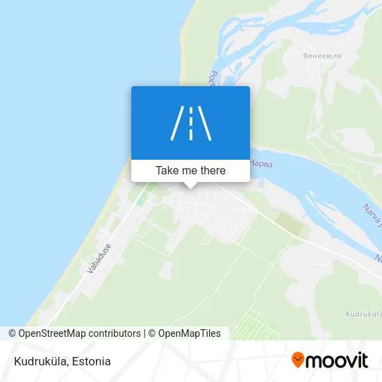 Карта Kudruküla