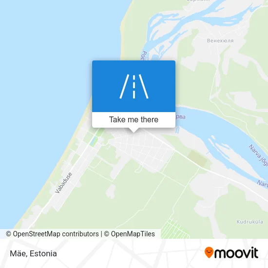 Карта Mäe