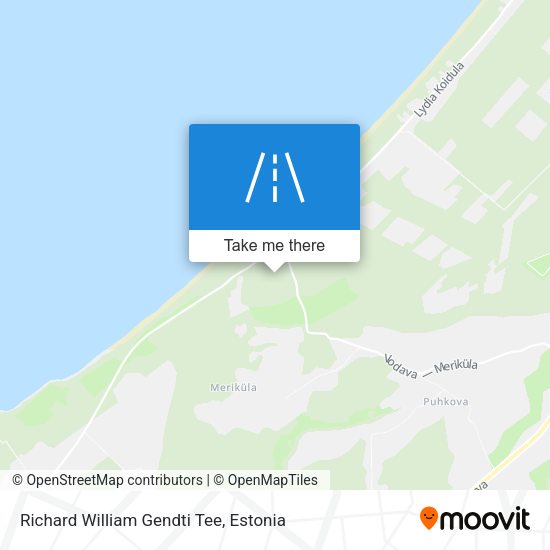 Richard William Gendti Tee map