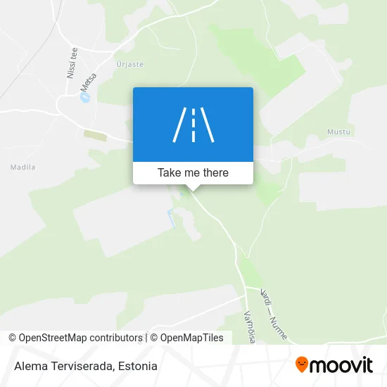 Карта Alema Terviserada