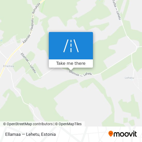 Карта Ellamaa — Lehetu