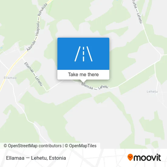 Карта Ellamaa — Lehetu