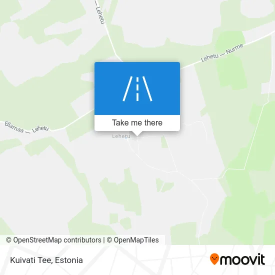 Карта Kuivati Tee