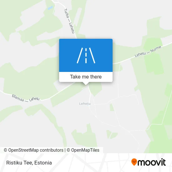 Ristiku Tee map