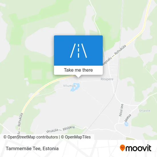 Карта Tammemäe Tee