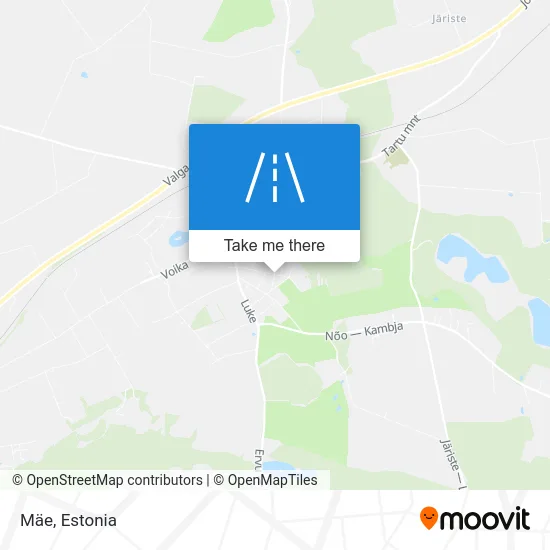 Карта Mäe