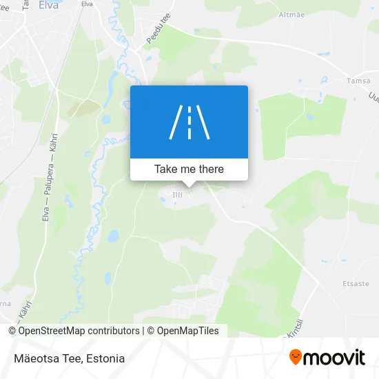 Карта Mäeotsa Tee