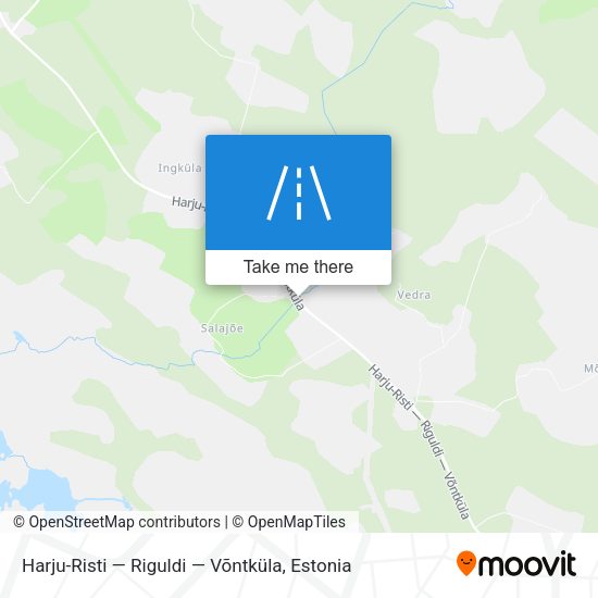 Harju-Risti — Riguldi — Võntküla map