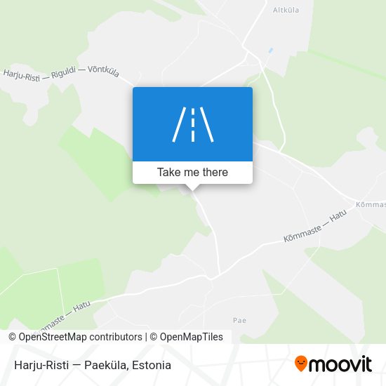 Harju-Risti — Paeküla map