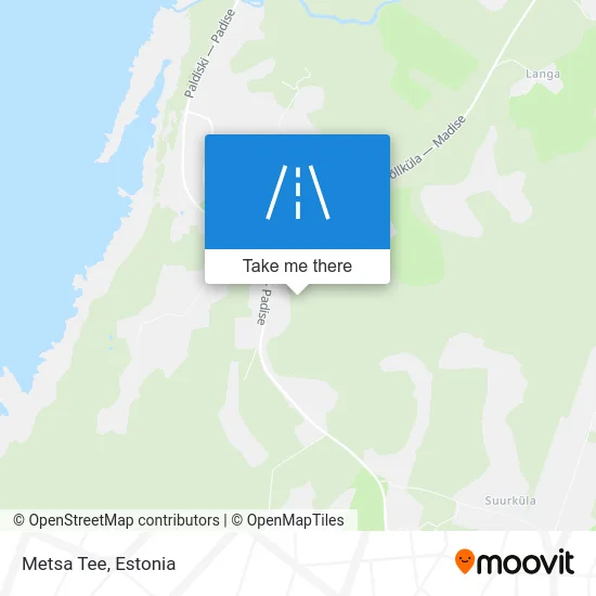 Карта Metsa Tee