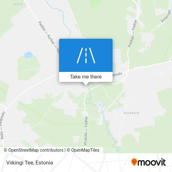 Карта Viikingi Tee