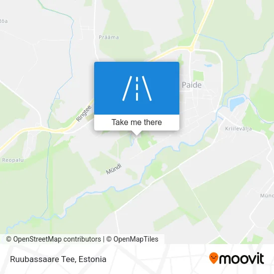 Карта Ruubassaare Tee