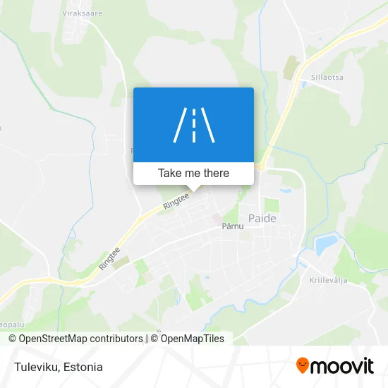 Карта Tuleviku