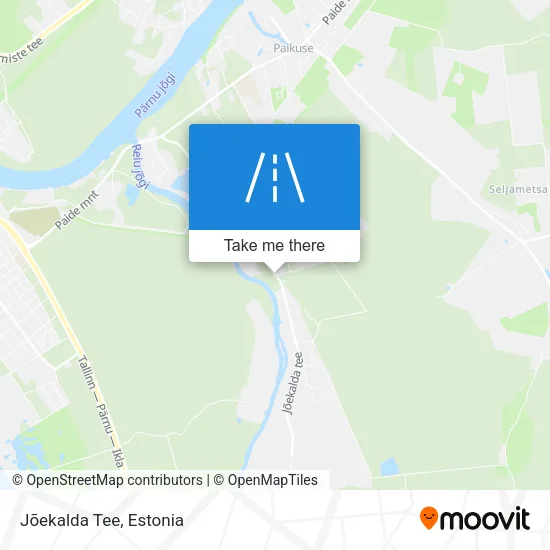 Карта Jõekalda Tee