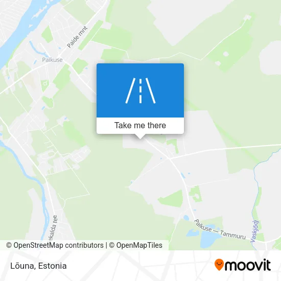 Карта Lõuna