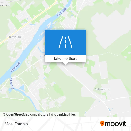 Карта Mäe