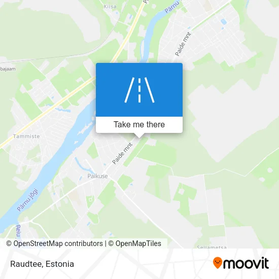 Карта Raudtee