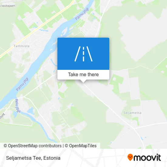 Карта Seljametsa Tee
