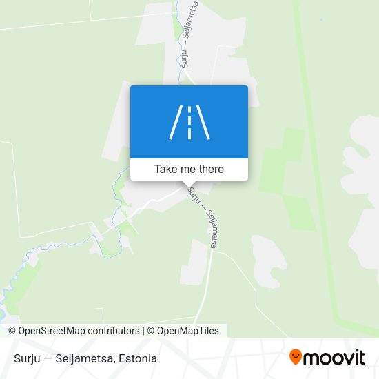 Surju — Seljametsa map