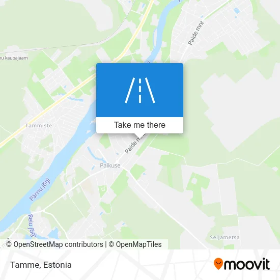 Карта Tamme