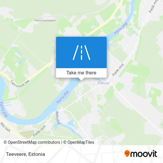 Карта Teeveere
