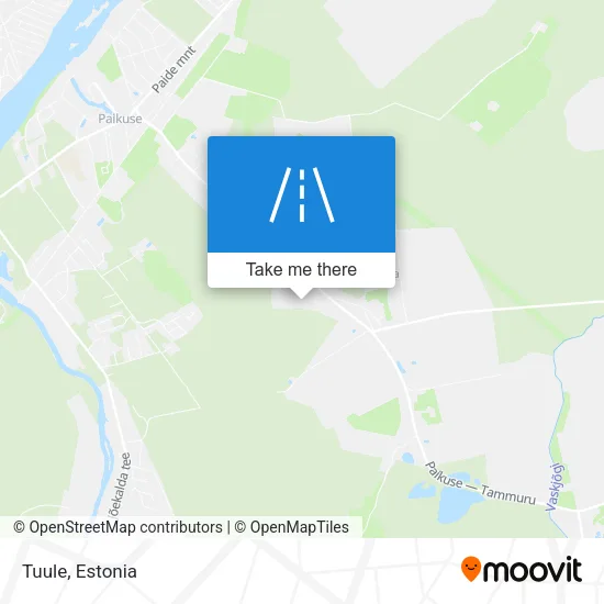 Карта Tuule