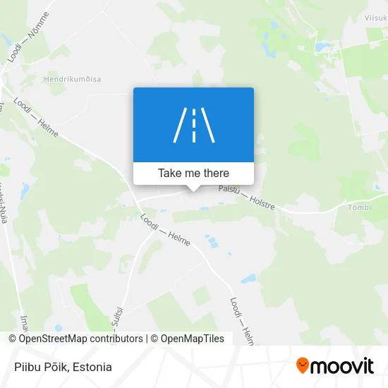 Карта Piibu Põik