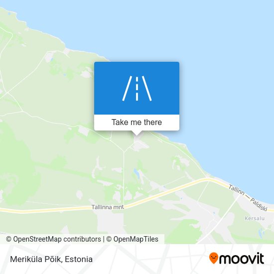 Meriküla Põik map