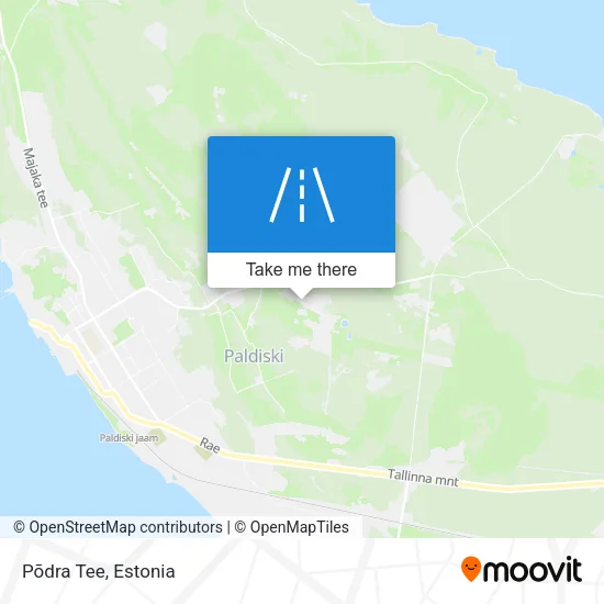 Карта Põdra Tee