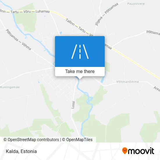 Карта Kalda