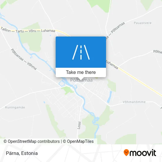 Карта Pärna