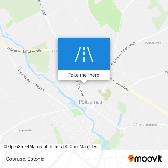 Карта Sõpruse