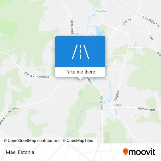 Карта Mäe