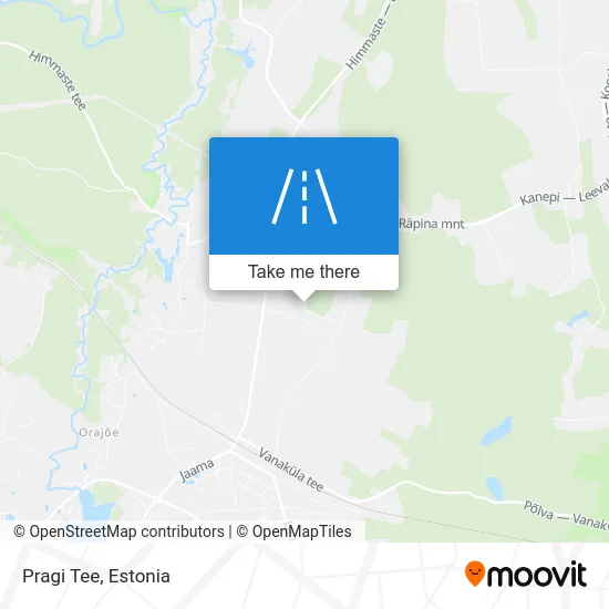 Карта Pragi Tee