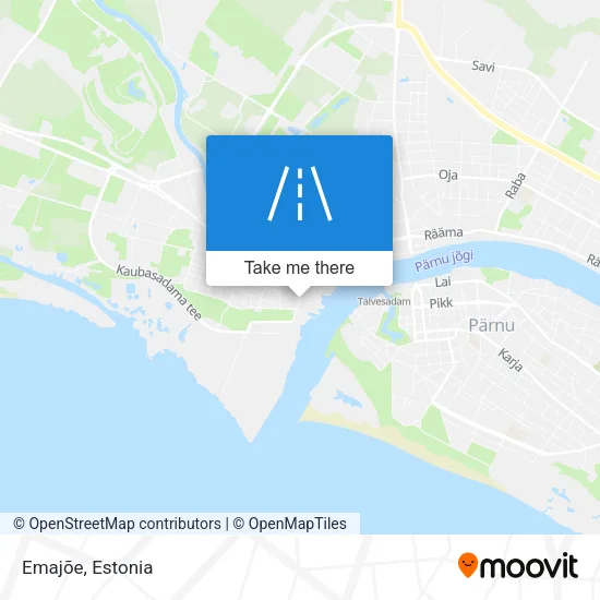 Карта Emajõe
