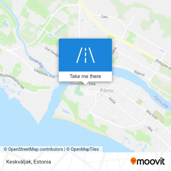 Карта Keskväljak