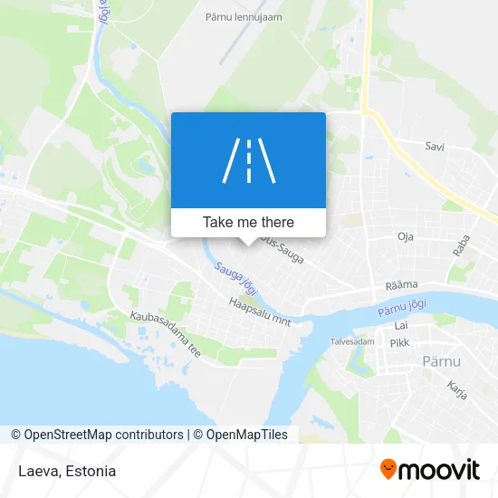 Карта Laeva