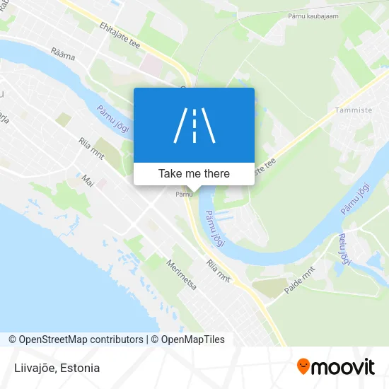 Карта Liivajõe