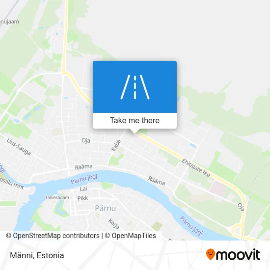 Карта Männi
