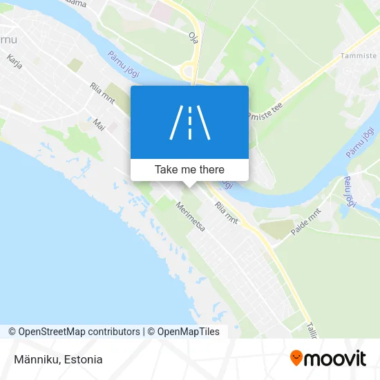 Карта Männiku