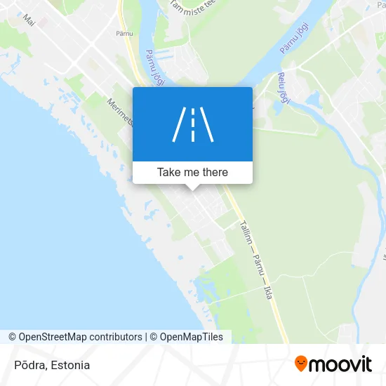Карта Põdra
