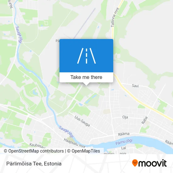 Карта Pärlimõisa Tee