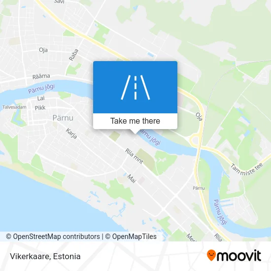 Карта Vikerkaare