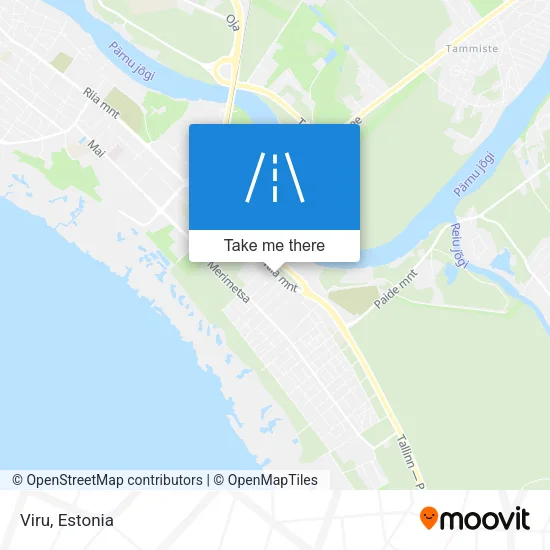 Карта Viru