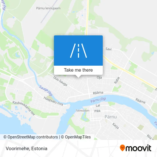 Карта Voorimehe