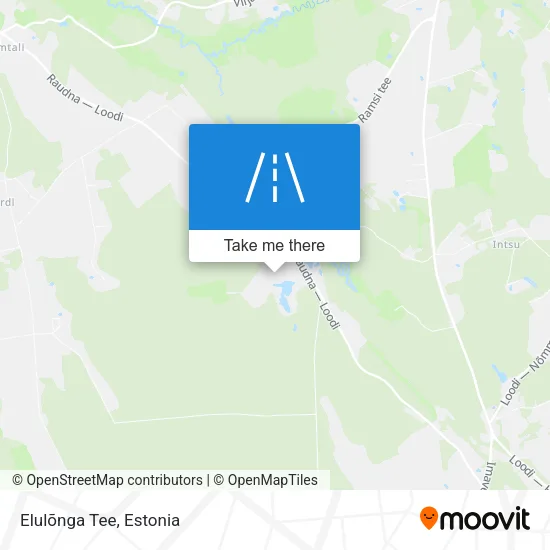 Карта Elulõnga Tee