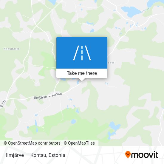 Ilmjärve — Kontsu map