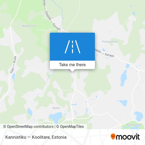 Kannistiku — Koolitare map