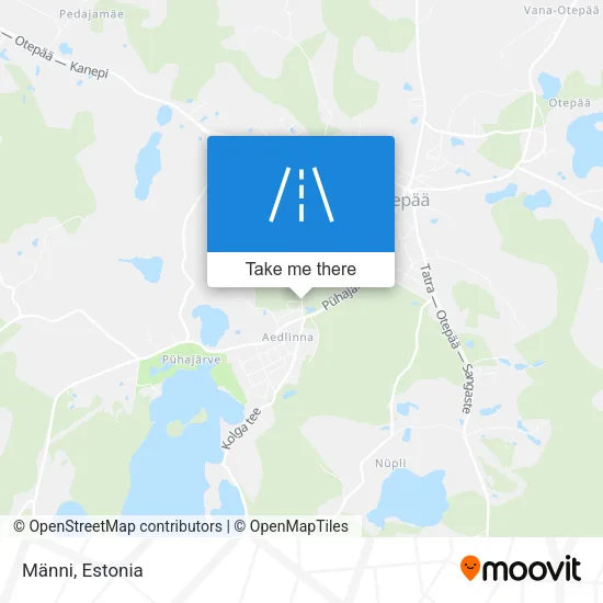 Карта Männi